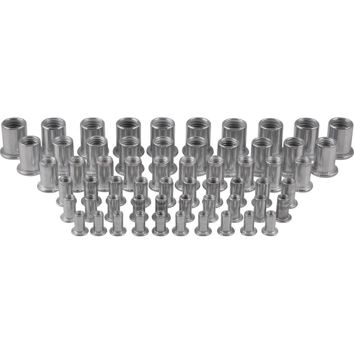 Kincrome M6 Rivnut Set - 20 Piece - Zinc Coated Steel - Secure Threads - SuperSaverAU - view 1