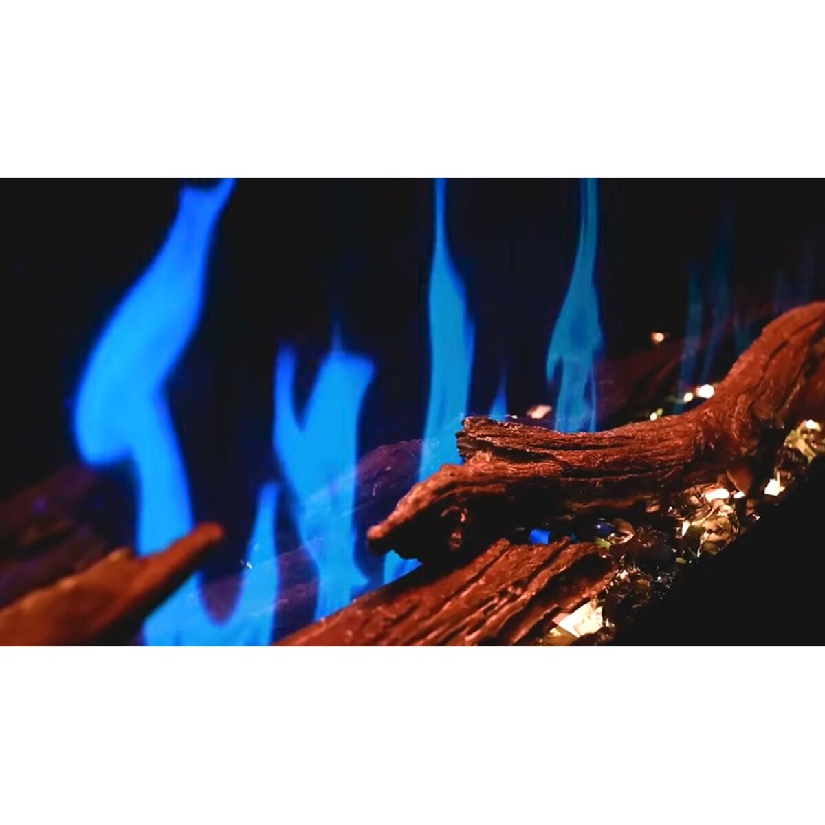 Modern Flames Orion 30" Slim Heliovision Built-In Electric Fireplace - 10A Plug and Lead, Black - OR30-SLIM-AU