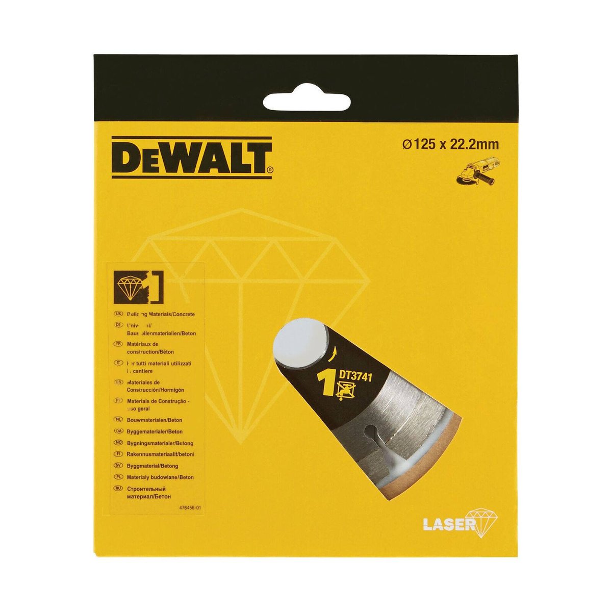 Dewalt Segmented Diamond Wheel - 125mm - All Purpose - Durable Cutting - SuperSaverAU - view 2