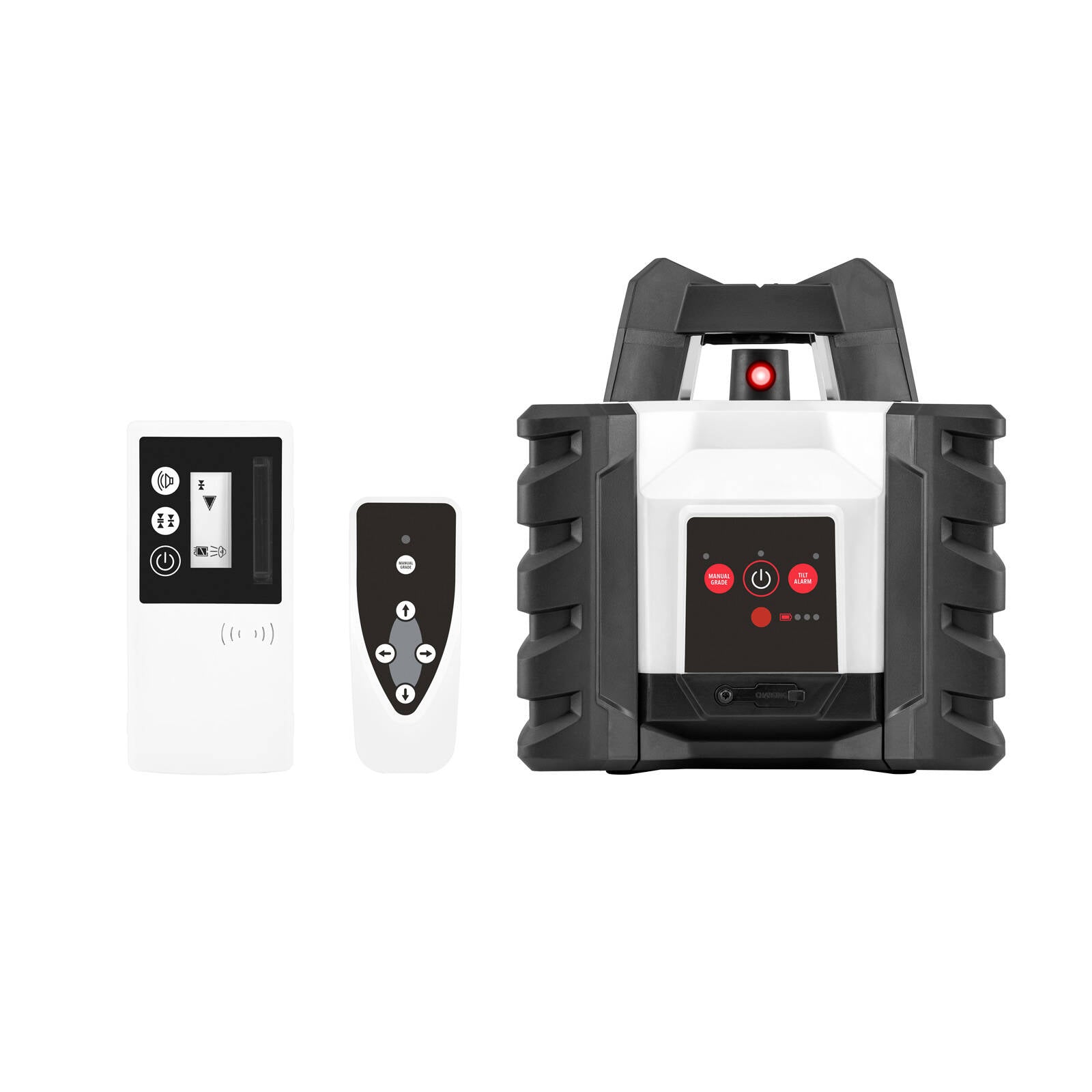Lasertec HV2R Mk II Rotary Laser Level Self-Levelling 250m Range Li-ion 91350
