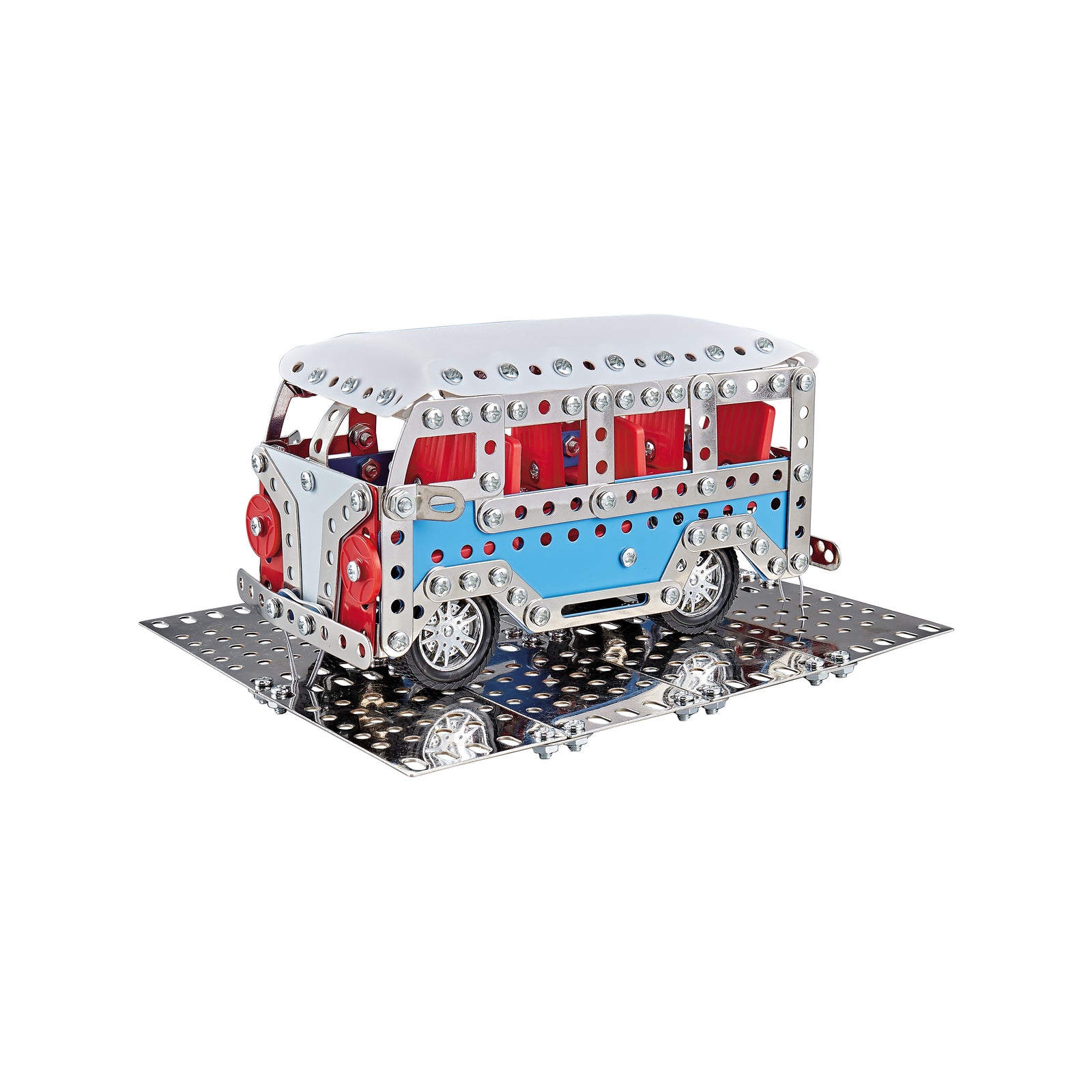Boyle 418 Piece S.T.E.A.M. Mini Bus Metal Craft Construction Kit