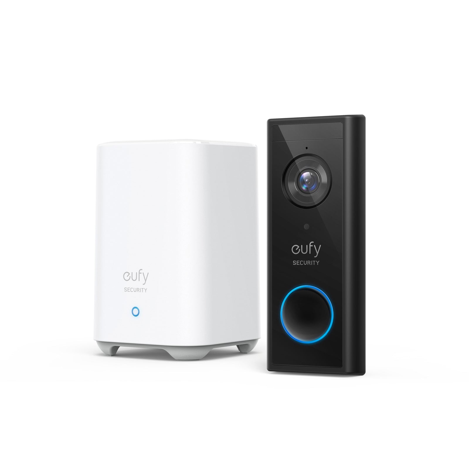 Eufy 2K Video Doorbell with HomeBase 2, Black E8210CW1