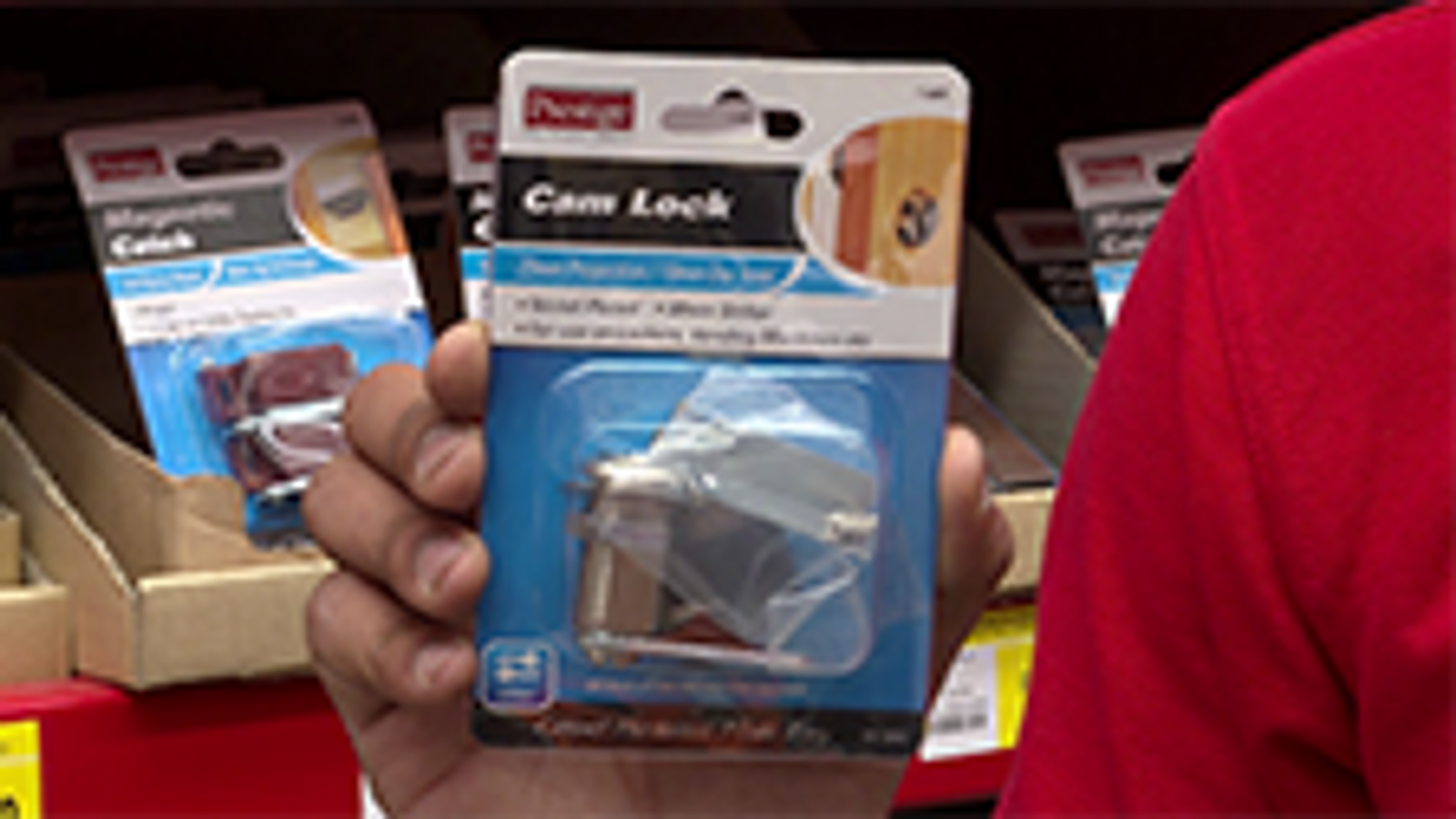Prestige 23mm Cam Lock Nickel Plated Brass/Steel - 2 Keys