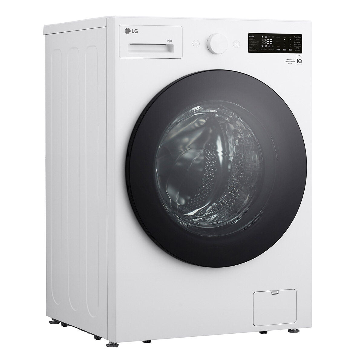 LG 14kg Front Load Washing Machine - XL Series, Allergy Care with Steam, Matte White - WXLS-1014W