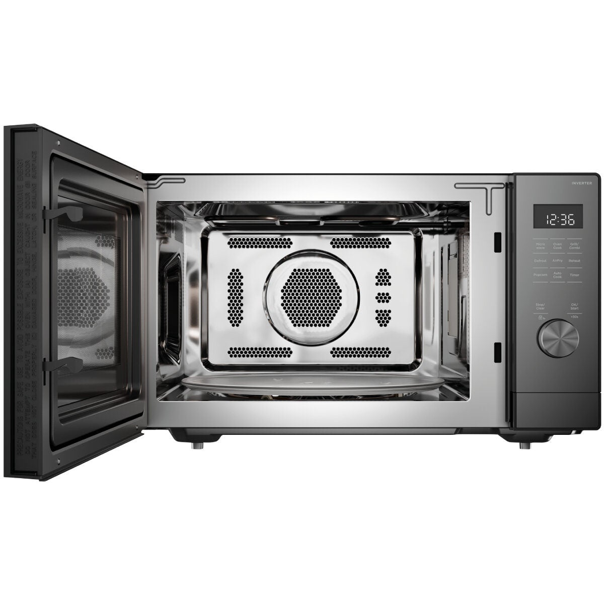 Westinghouse 42L Freestanding Convection Microwave Oven - Dark Grey - Air Fry - Inverter - WMC4207GA