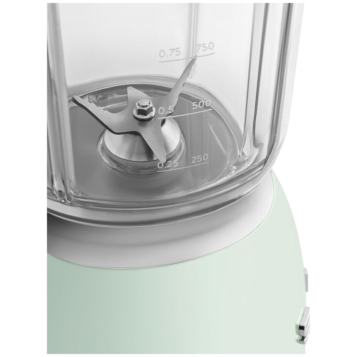 Smeg 50s Style Retro Bench Blender 1.5L - Pastel Green - 800W Motor, 4 Preset Programs - BLF03PGAU