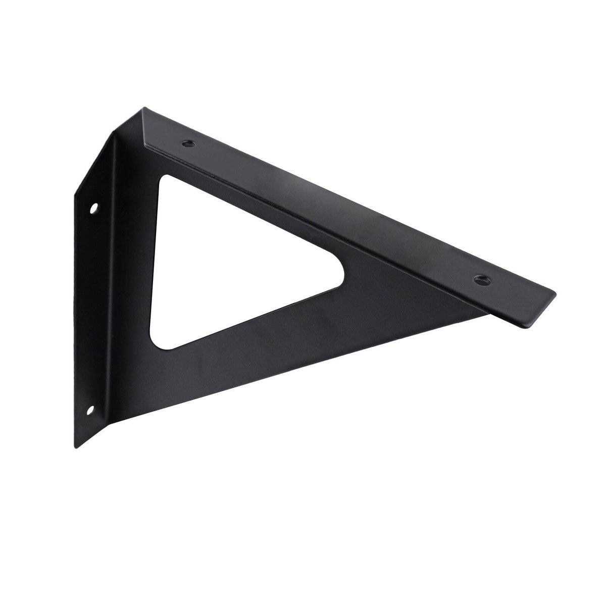Carinya Black Triangle Stayed Bracket 190mm Steel 100kg Capacity - SuperSaverAU - view 1