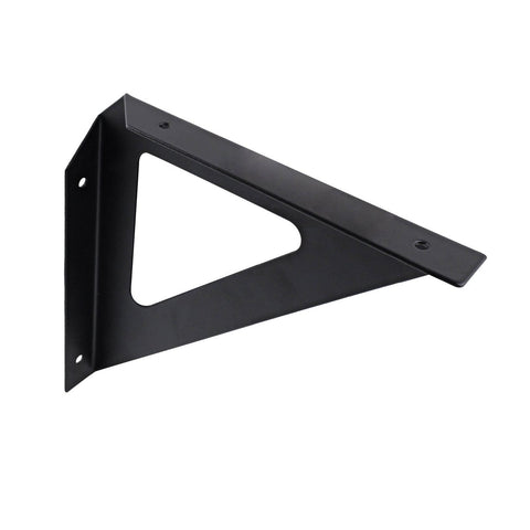 Carinya Black Triangle Stayed Bracket 190mm Steel 100kg Capacity - SuperSaverAU - view 1