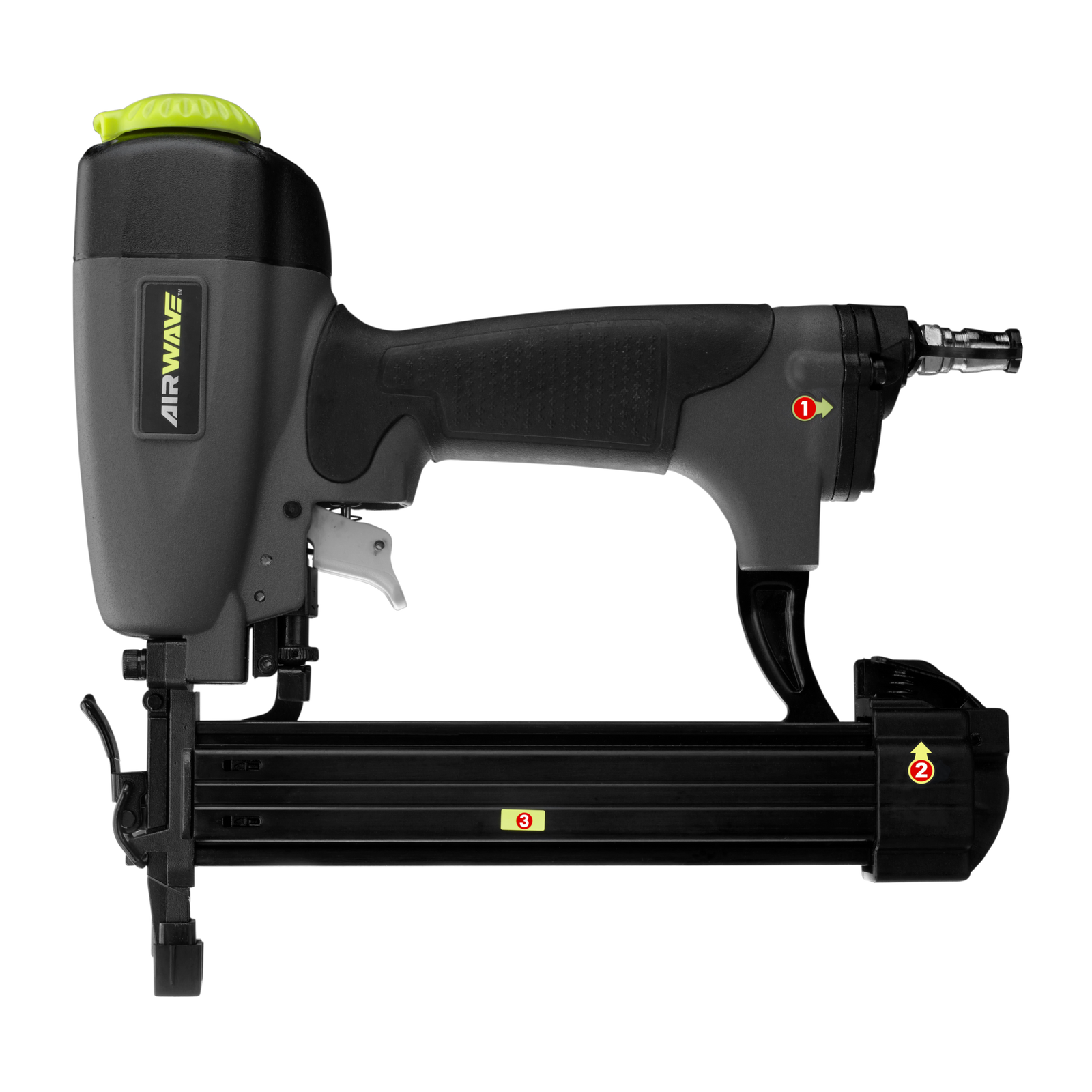 Ryobi Airwave C1 Series Air Brad Nailer, 18 Gauge, 15-32mm RA-NB1832-S