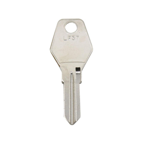 EHI Blank Key - 50mm x 20mm - Nickel Plated Brass - Silver - SuperSaverAU - view 1