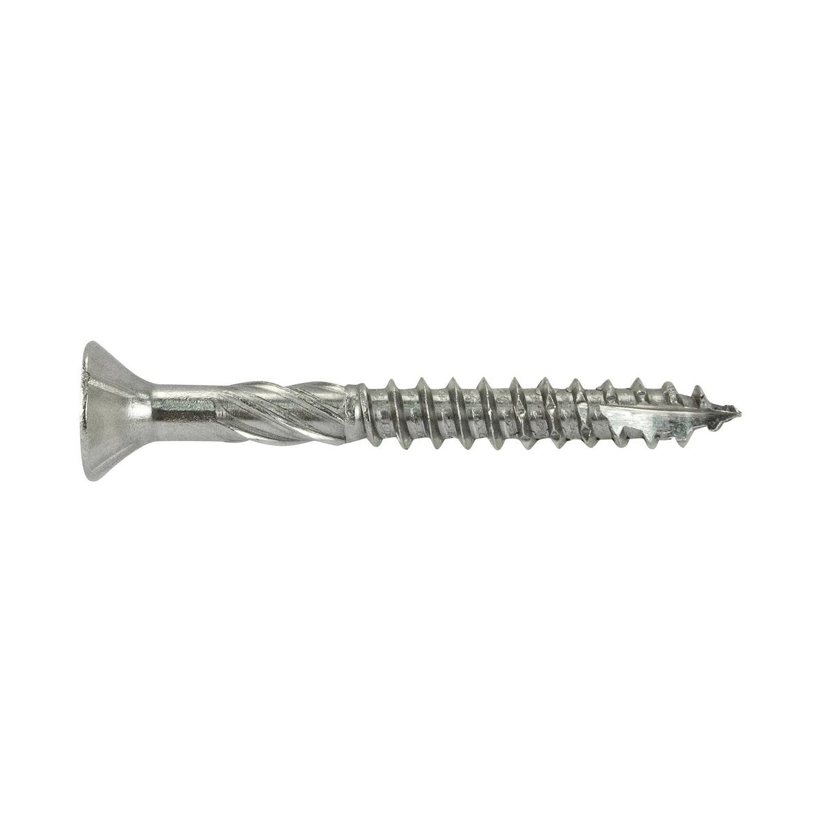 Zenith Large Head Decking Screw T25 12G x 50mm SS304 Stainless, 50 Pack