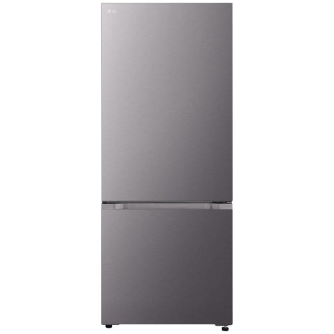 LG 436L Bottom Mount Frost Free Fridge - Black, WiFi Connectivity, 5.5 Star Energy Rating - GB-B400BS