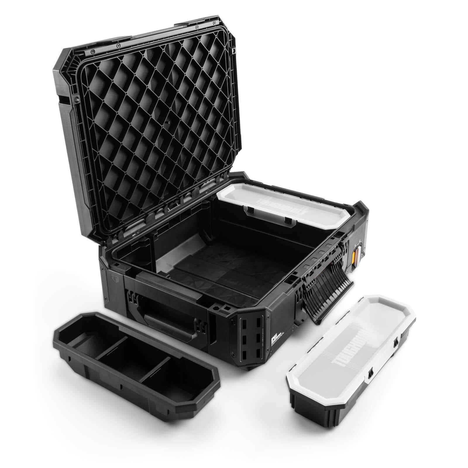 ToughBuilt StackTech Tool Box - Stackable Self-Aligning Storage System