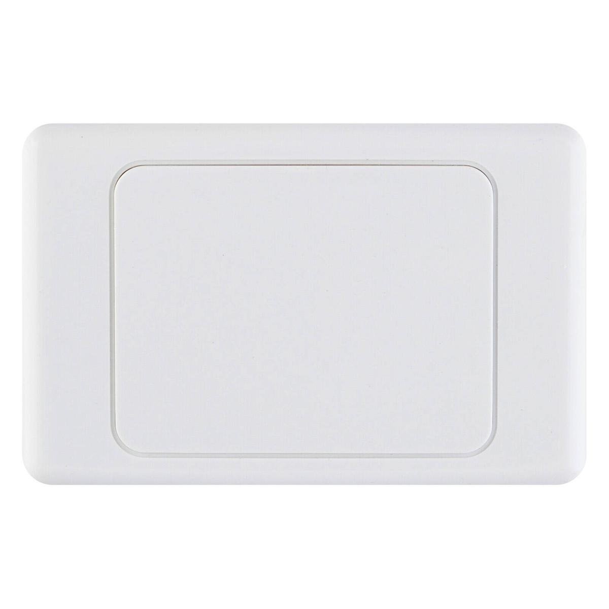 DETA Blank Wall Cover Plate - 10 Pack - Polycarbonate - Durable Design - SuperSaverAU - view 1