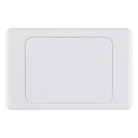 DETA Blank Wall Cover Plate - 10 Pack - Polycarbonate - Durable Design - SuperSaverAU - view 1