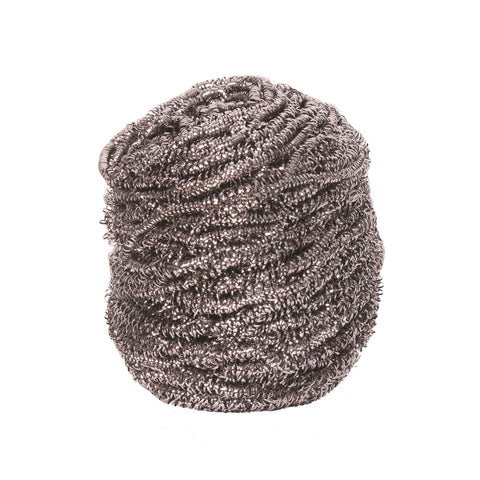 Sabco Professional Pot and Pan Scourer 3 Pack - Rust-Free Stainless Steel, Silver