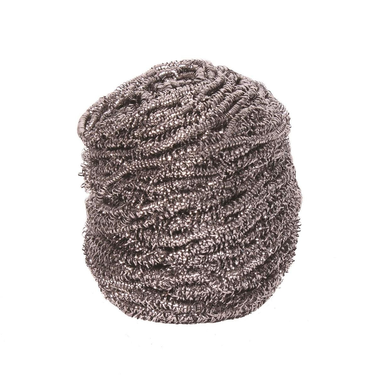 Sabco Professional Pot and Pan Scourer - 3 Pack - 80gsm Stainless Steel - Long Lasting - SuperSaverAU - view 1