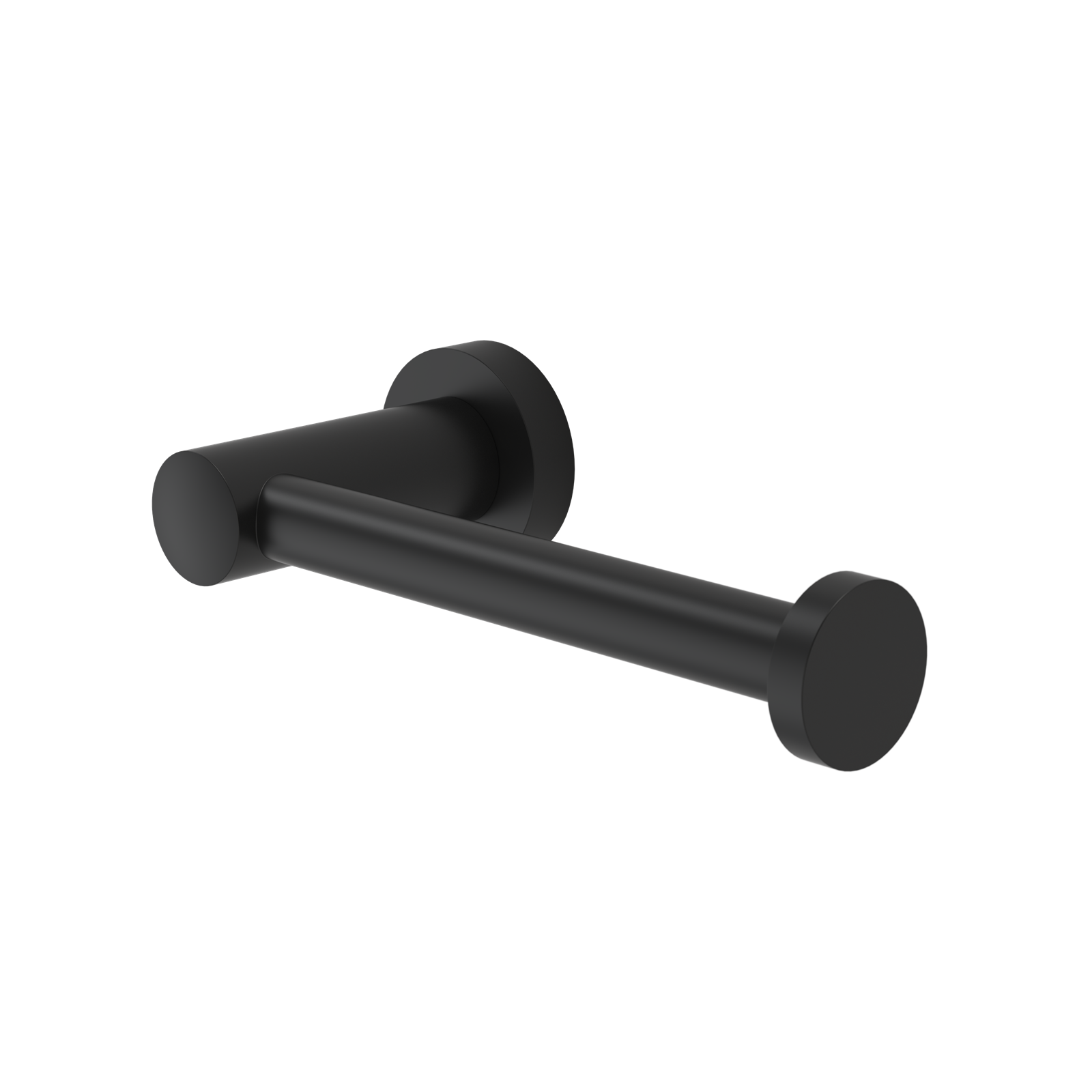 Caroma Cosmo 170mm Matte Black Toilet Roll Holder