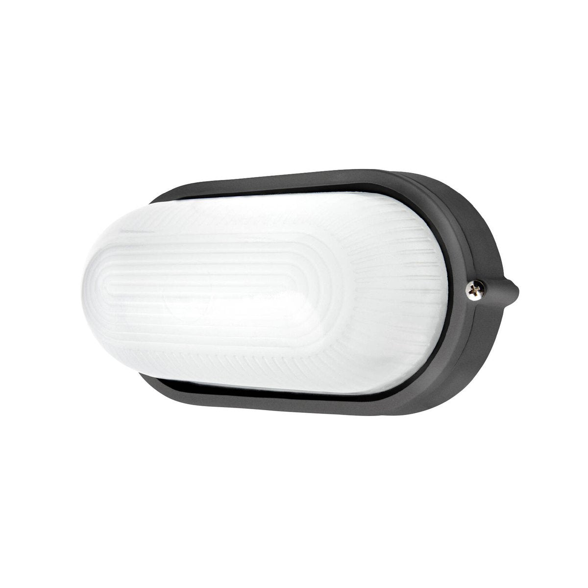 Brilliant 9W LED Black Davis Bunker Light - 9W - Die-Casting Aluminium - Weather Resistant - SuperSaverAU - view 2