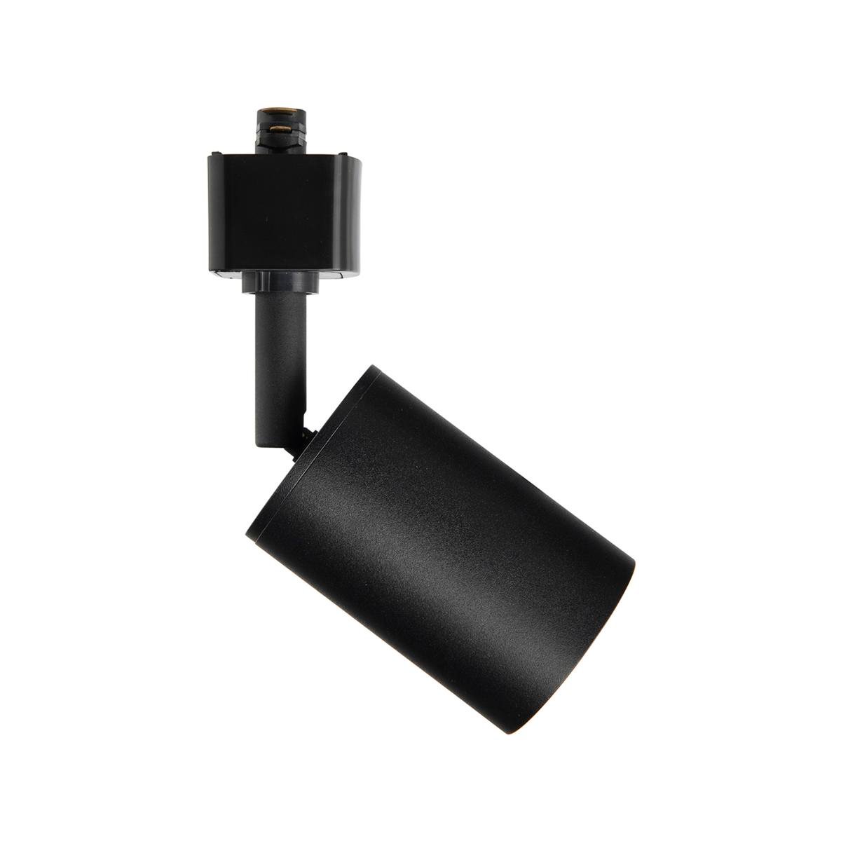 Brilliant Naj Matt Black GU10 Single Add-On Track Light 7W 240V 21688/06