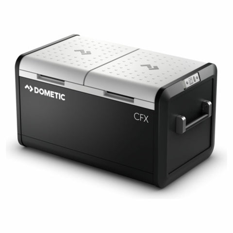 Dometic 75L dual zone portable fridge/freezer - Bluetooth and WiFi smartphone control, slate - CFX375DZ