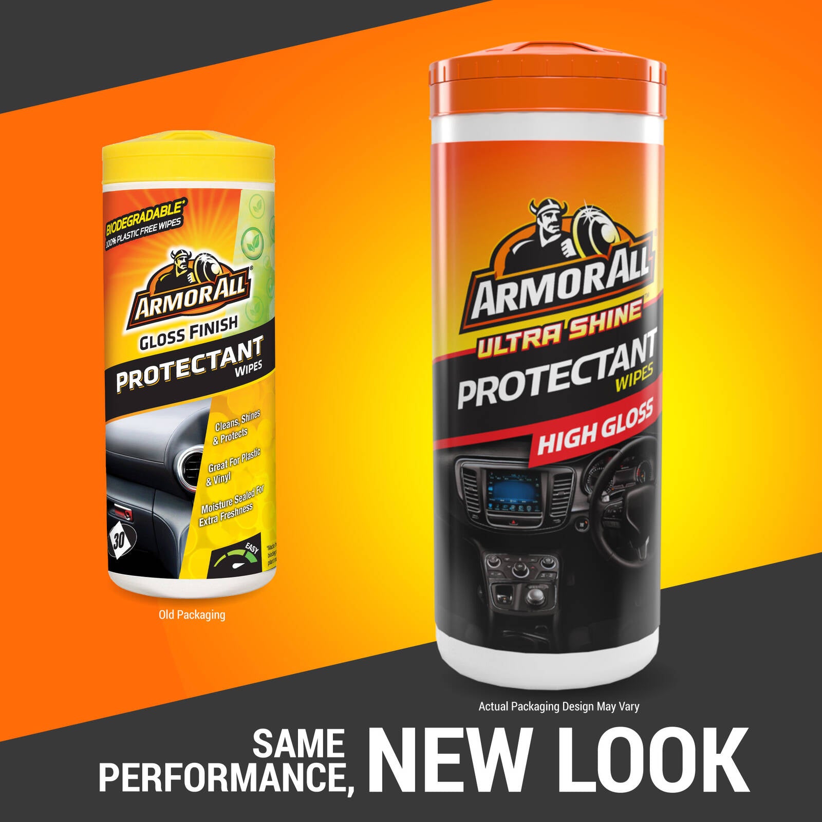 Armor All Ultra Shine Protectant Car Cleaning Wipes - 30 Pack