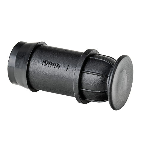 K-Rain 19mm Barbed End Plug - 10 Pack Polypropylene