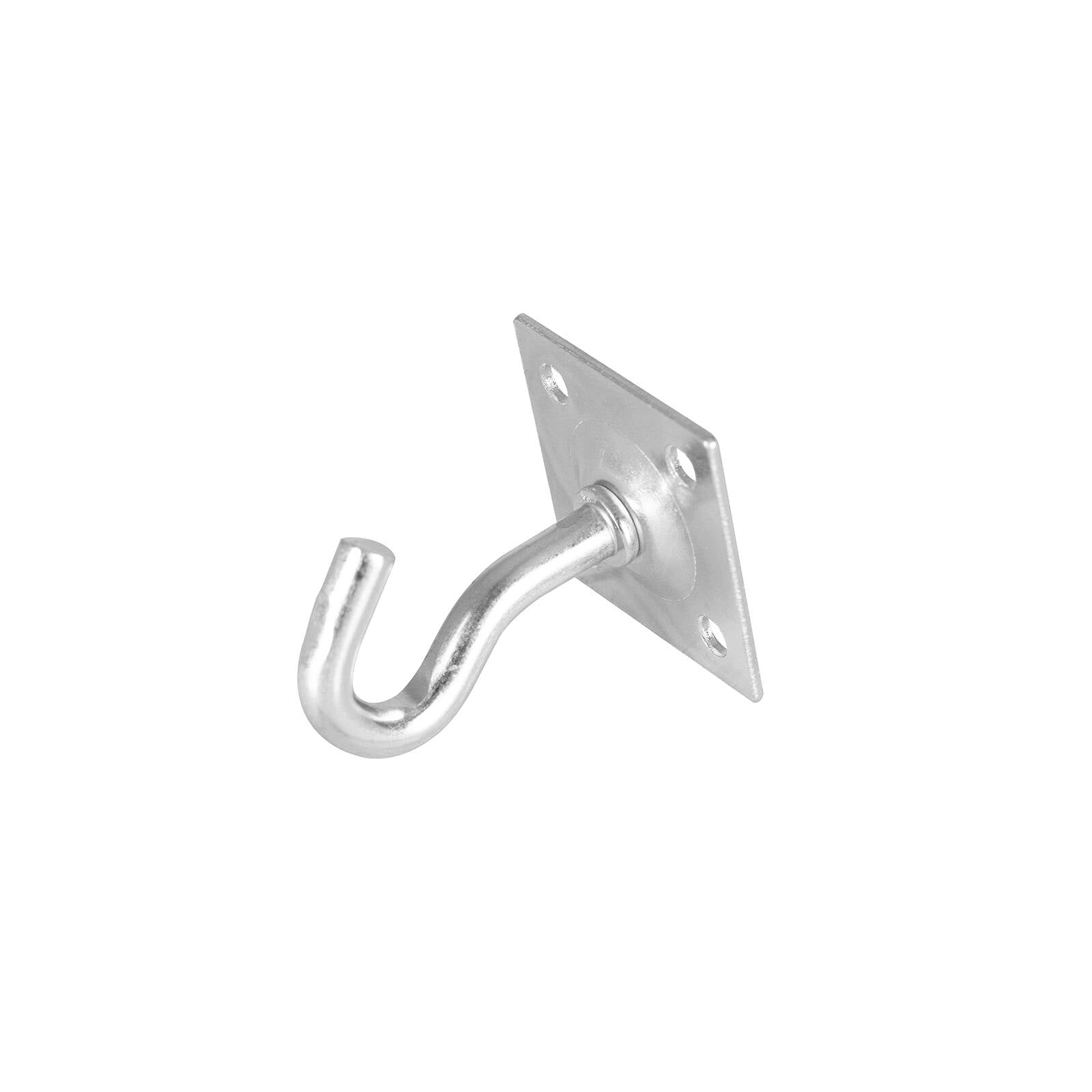 Pinnacle 55mm Zinc Plated Steel Clothesline Hook With Plate 60kg
