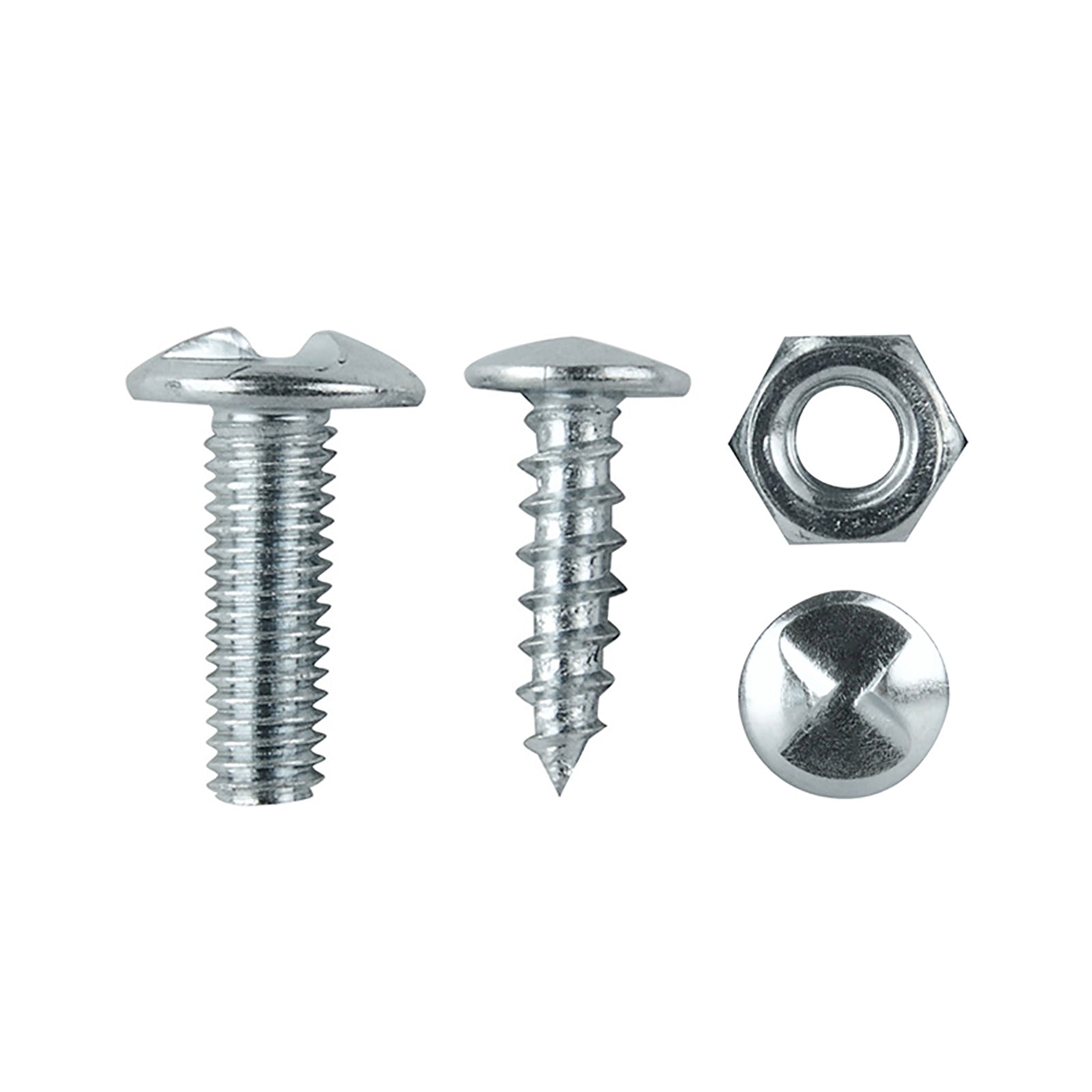 Pinnacle Assorted Anti-Theft Bolts And Screws Zinc Plated - 22 Pack