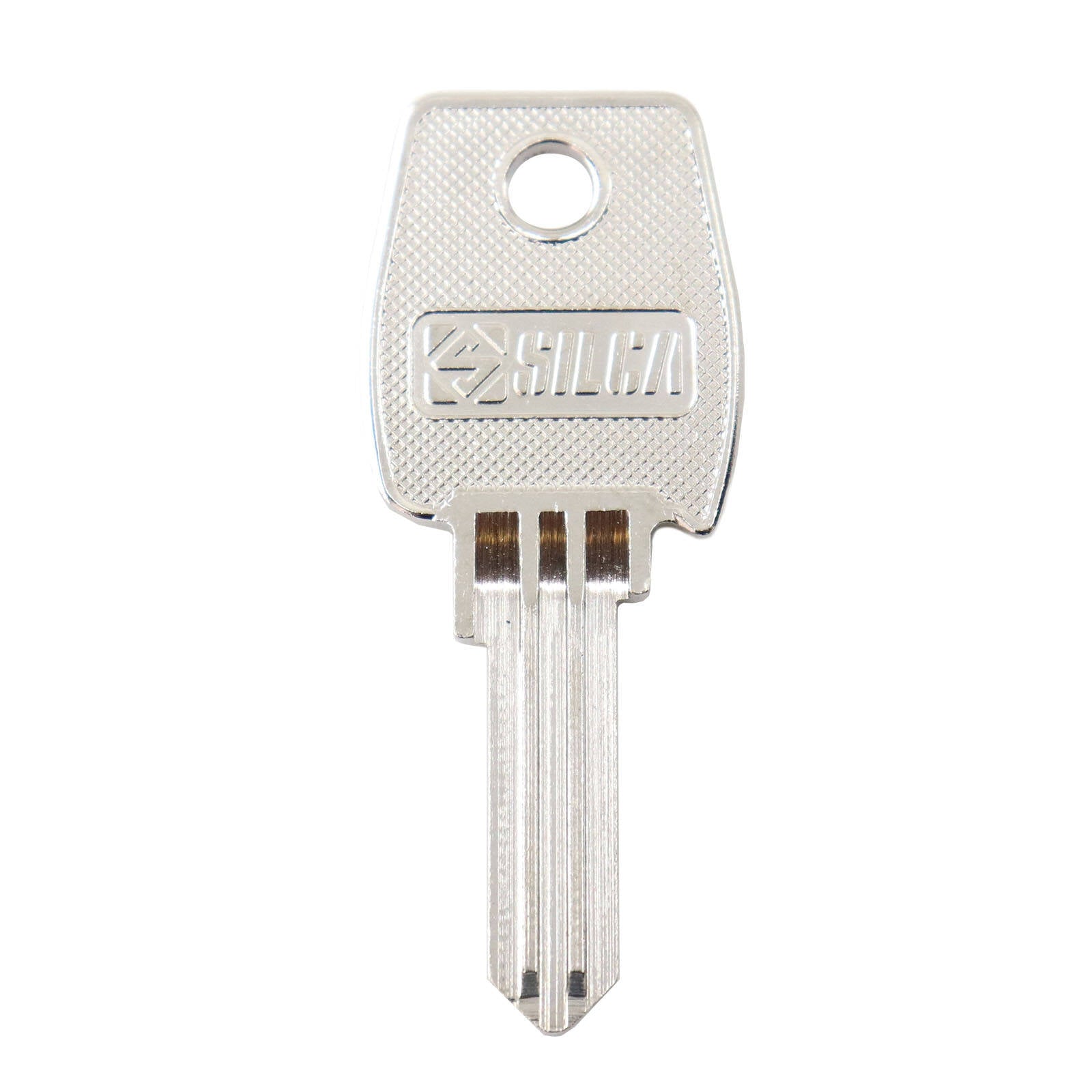 EHI LF2 Silver Nickel Plated Brass Blank Key