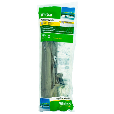 Whitco Brown Zinc Diecast Lockable Window Winder 300mm