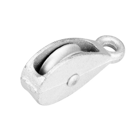 Pinnacle 40mm Galvanised Steel Awning Pulley - 150kg Rated Single Sheave