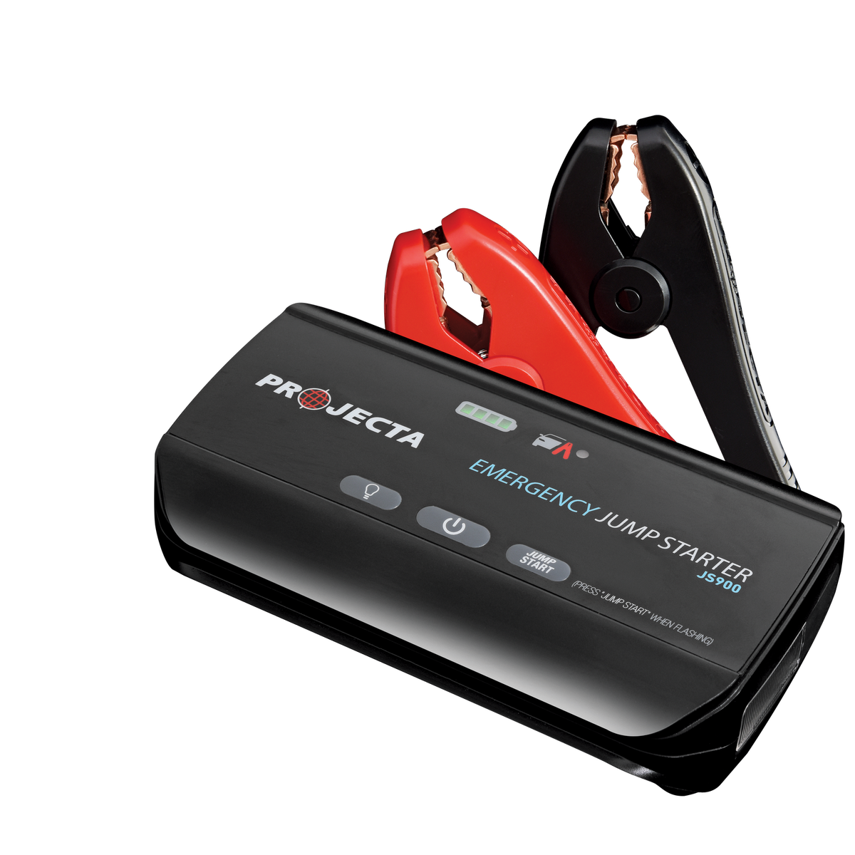 Projecta 12V 900A Lithium Jumpstarter JS900 in Black with LED Light and USB Power Bank