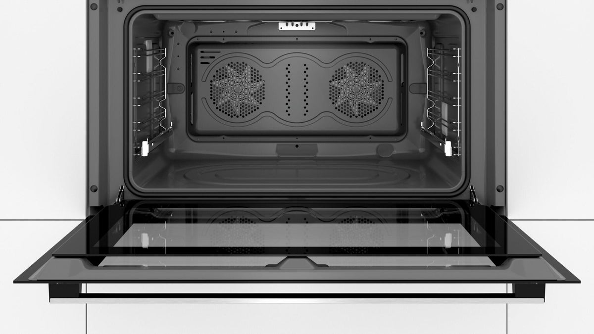Bosch 90cm Series 6 Pyrolytic Built-In Oven - 112L Stainless Steel - Rapid Heat-Up - VBD578FS0