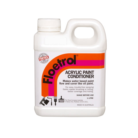 Flood Floetrol 1L Clear Acrylic Paint Conditioner - Indoor/Outdoor