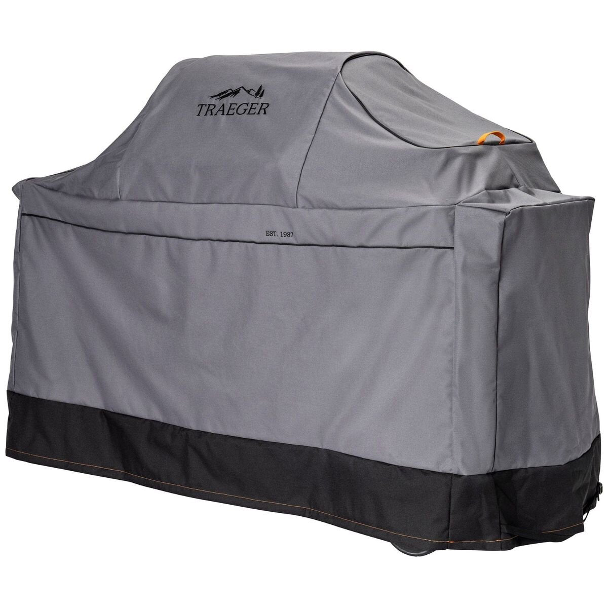 Traeger Ironwood Full Length BBQ Cover - All-Weather, Expansion Panel, Grey - BAC690