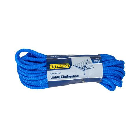 Syneco 4mm Plastic Utility Clothesline 100kg Break Strength