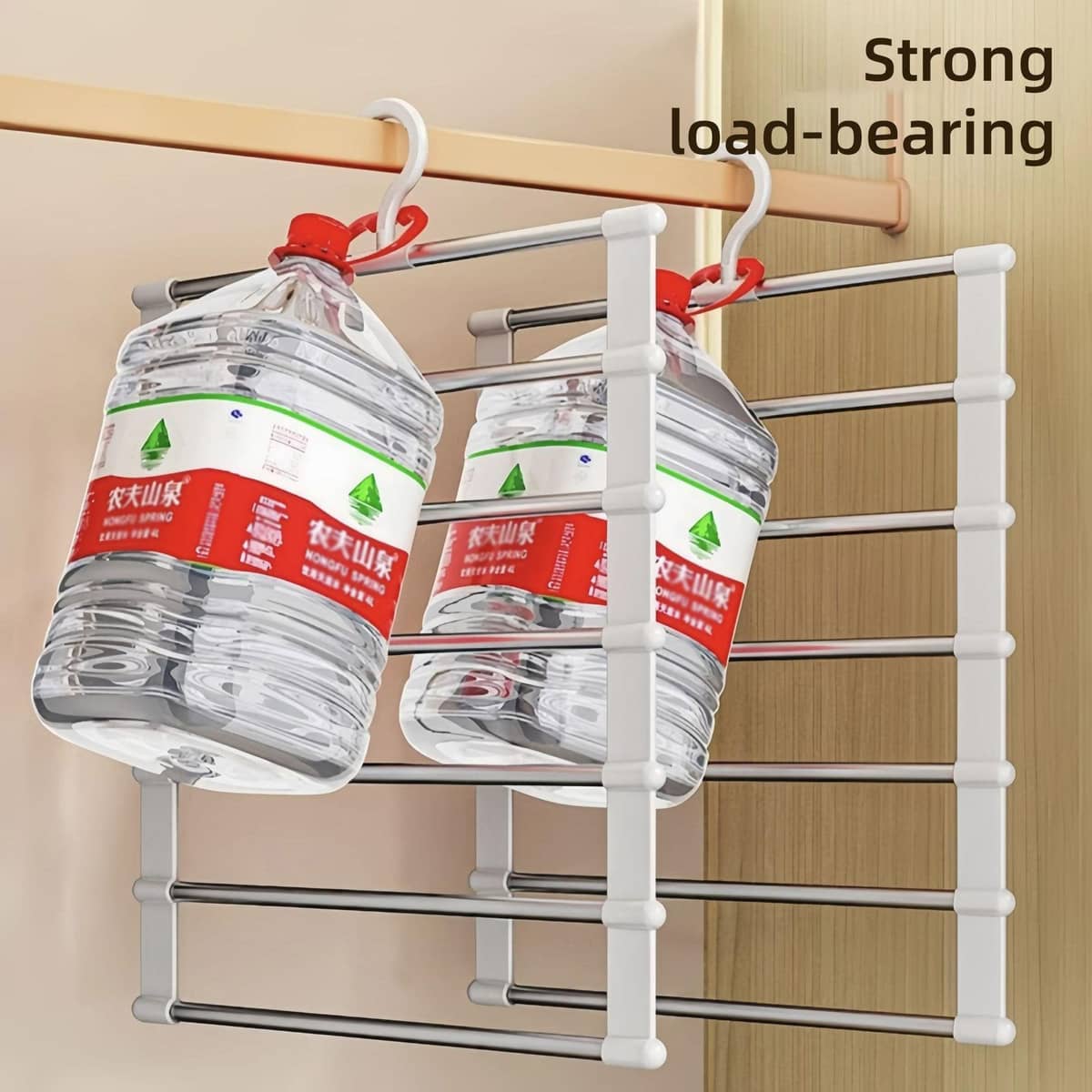 2 Pack Multifunctional Folding Trouser Racks - 49 x 37 cm - view 4