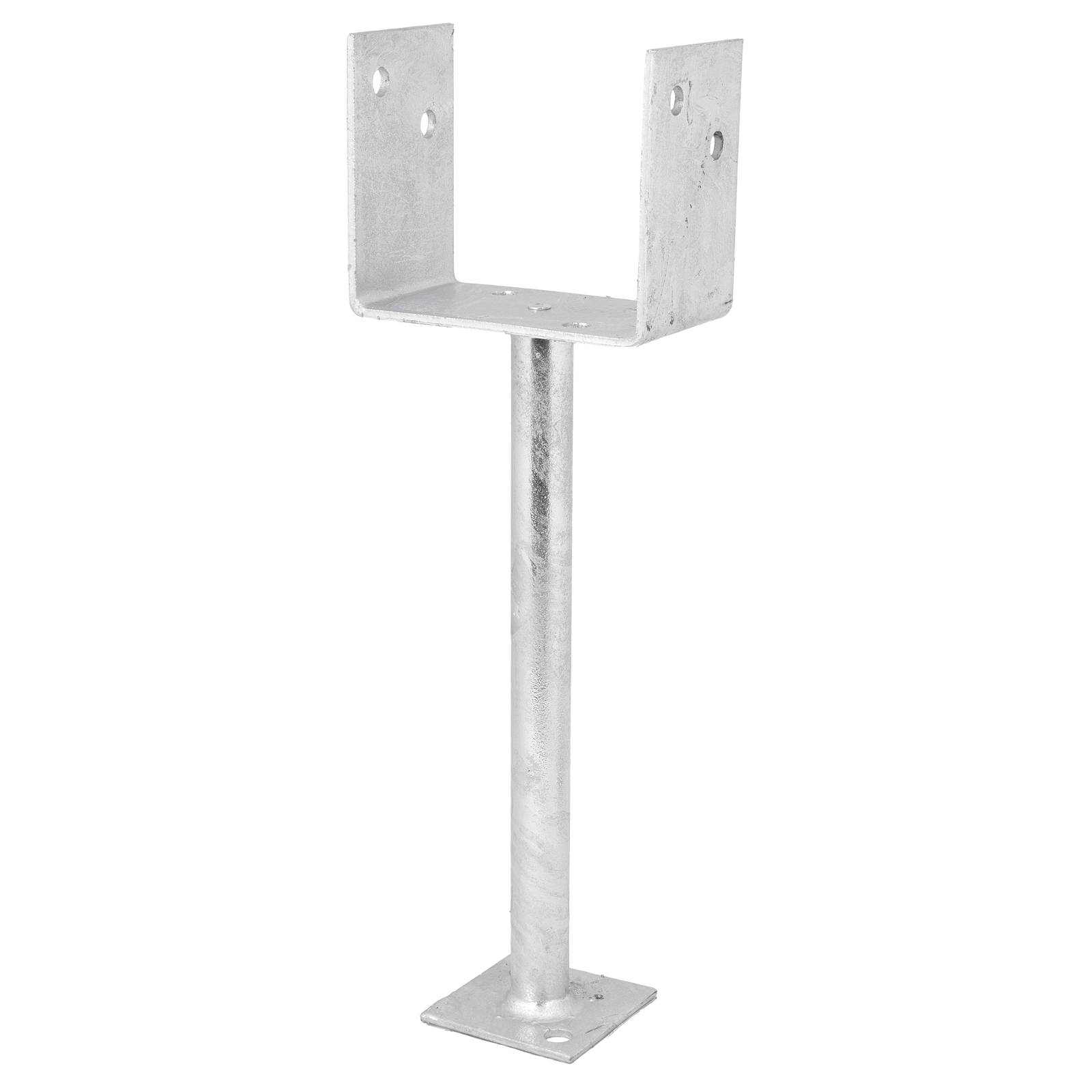 Pryda 300 x 125mm M10 Full Stirrup Hot Dipped Galvanised Steel Bolt Down Post Anchor