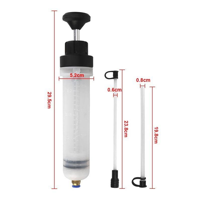 200cc Manual Fluid Extractor Pump for Oil Suction, Vacuum and Fuel Transfer - view 3