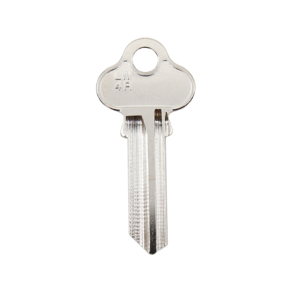 EHI LW3 Silver Nickel Plated Brass Blank Key 41mm