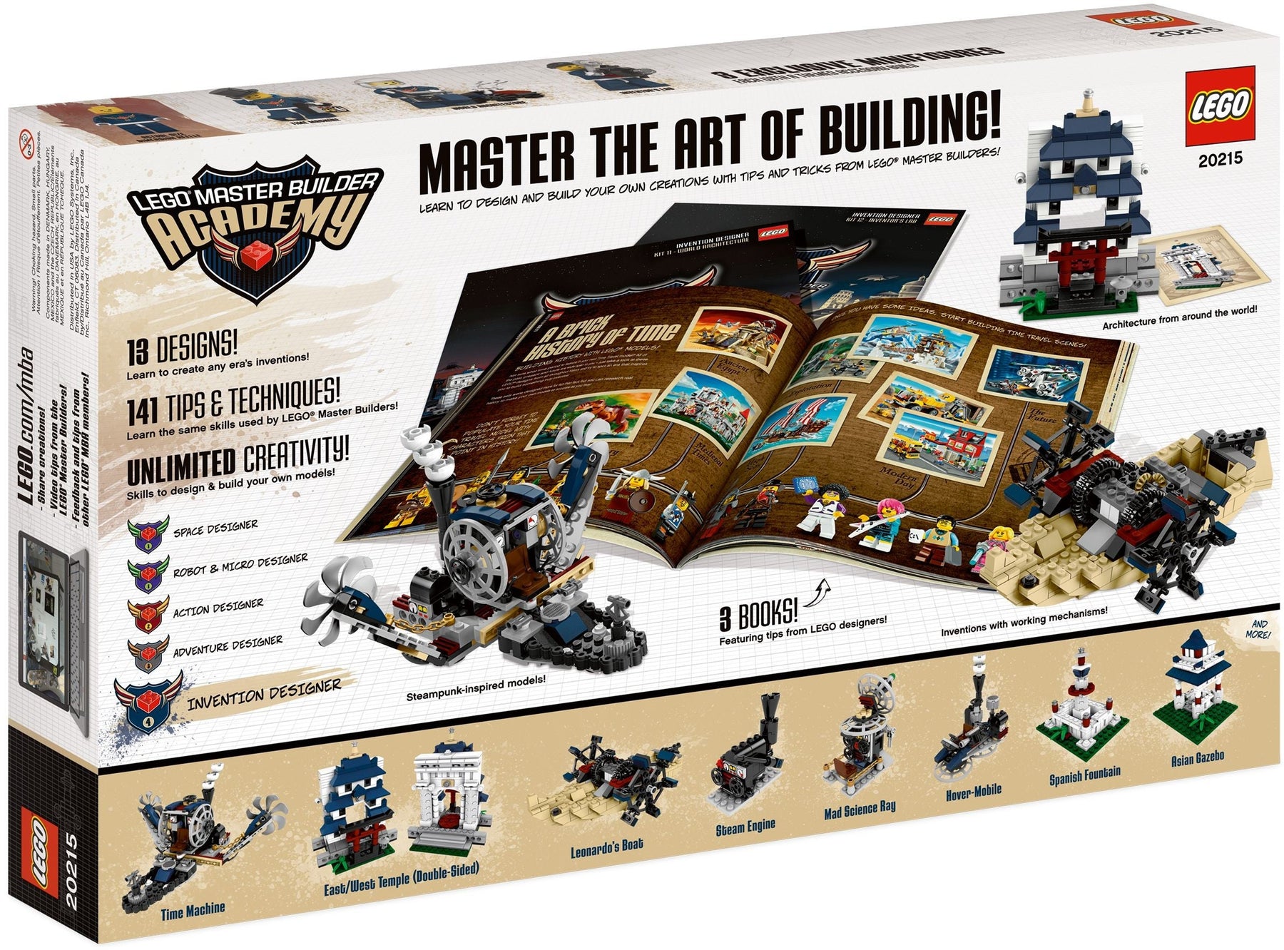 LEGO 20215 Master Builder Academy MBA Invention Designer Kits 10 - 13- Auzzi Store
