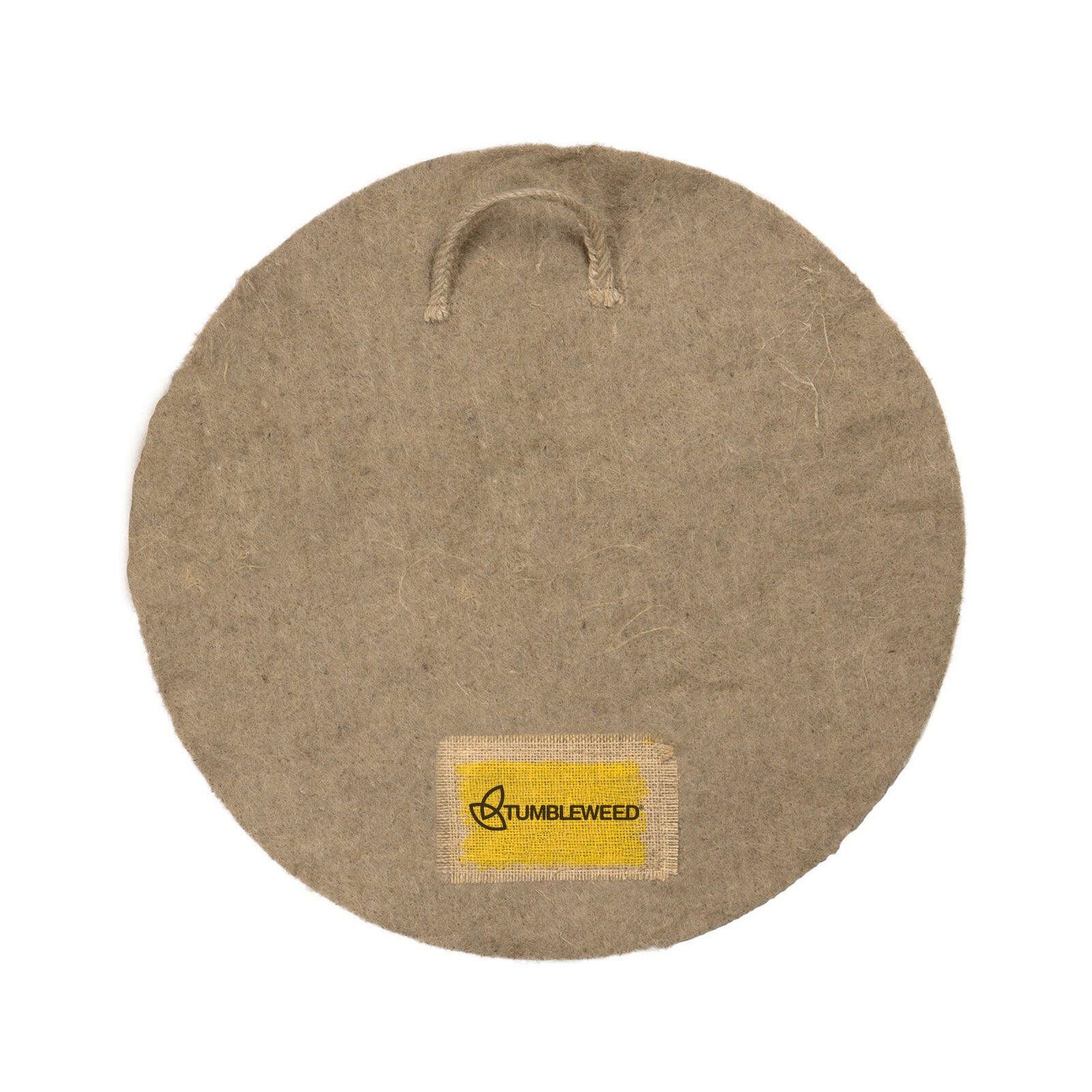 Tumbleweed Round Worm Blanket 470mm Brown Jute Fibre Odourless