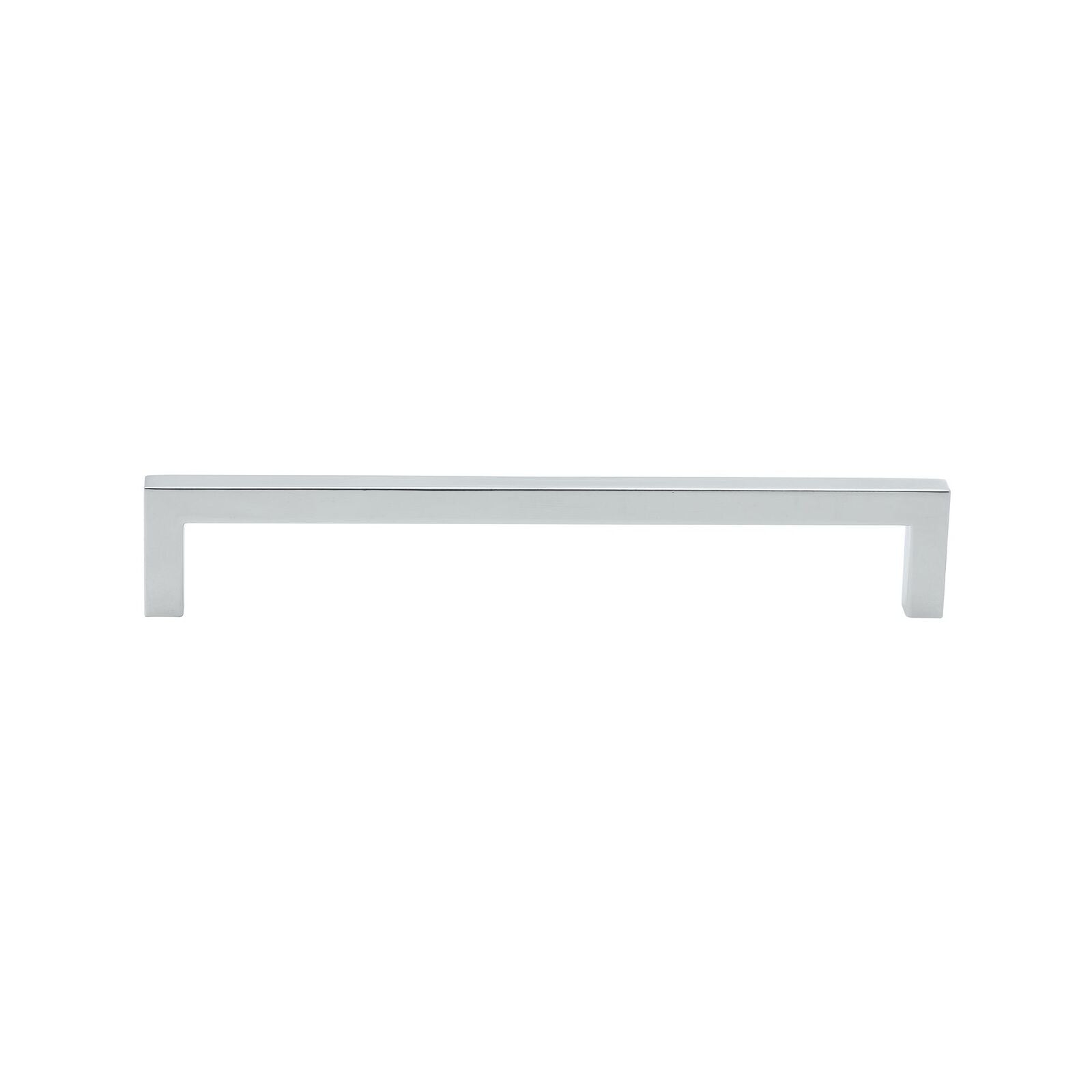 Lane 128mm Brushed Nickel Zinc Alloy Half Round and Square Cabinet Handle