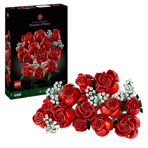 LEGO Botanicals Bouquet Of Roses 10328 - SuperSaverAU - view 1