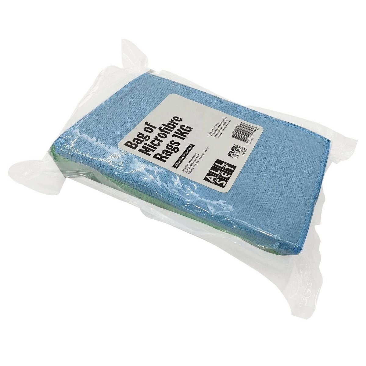 All Set 1kg Bag of Microfibre Cloths