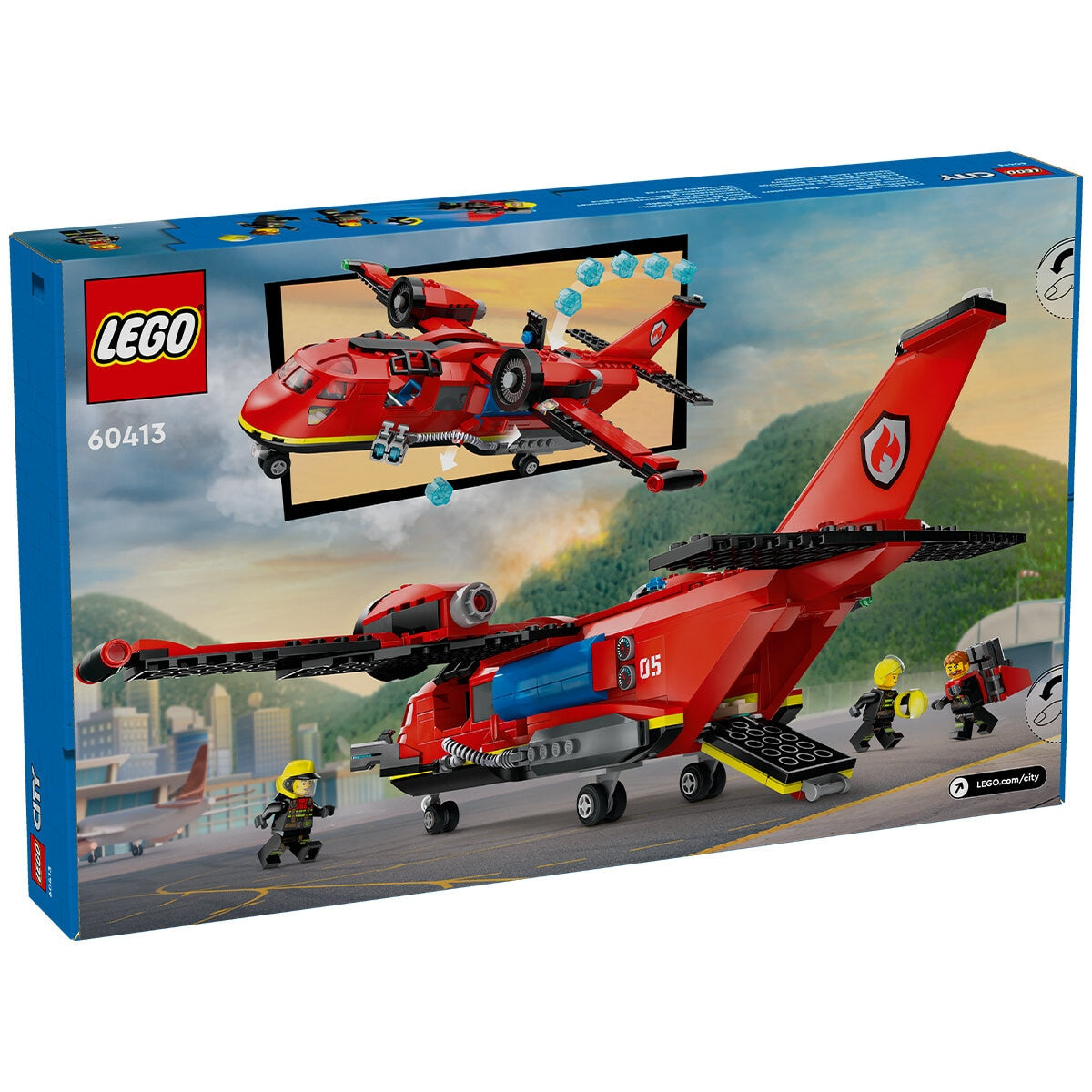 LEGO City Fire Rescue Plane 60413 - SuperSaverAU - view 9