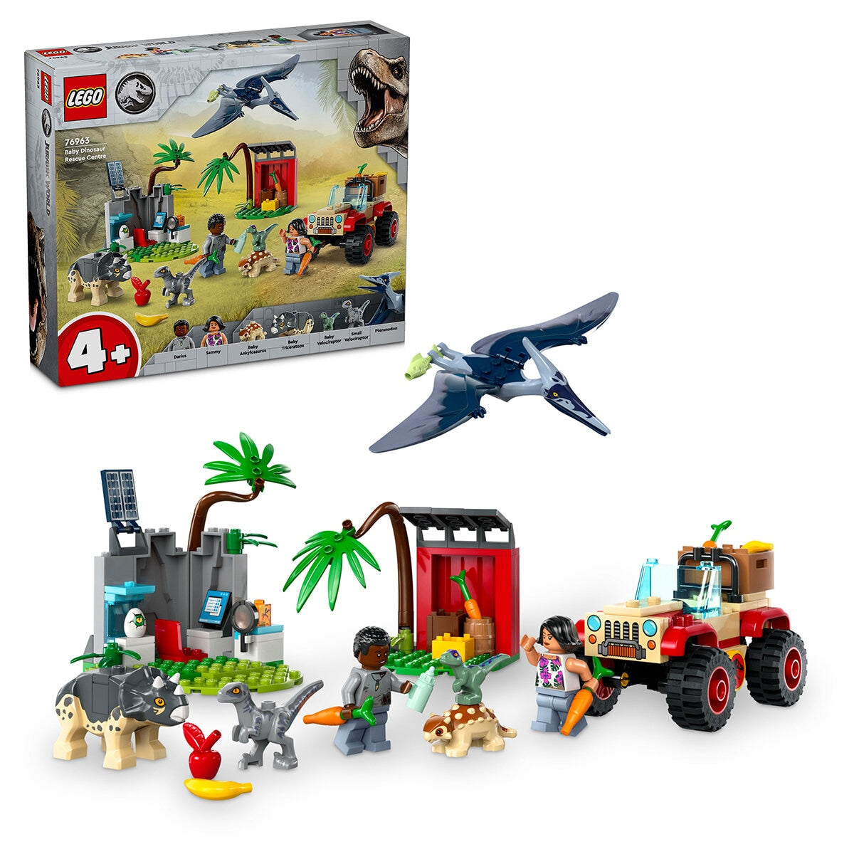 LEGO Jurassic World Baby Dinosaur Rescue Center 76963 - SuperSaverAU - view 1