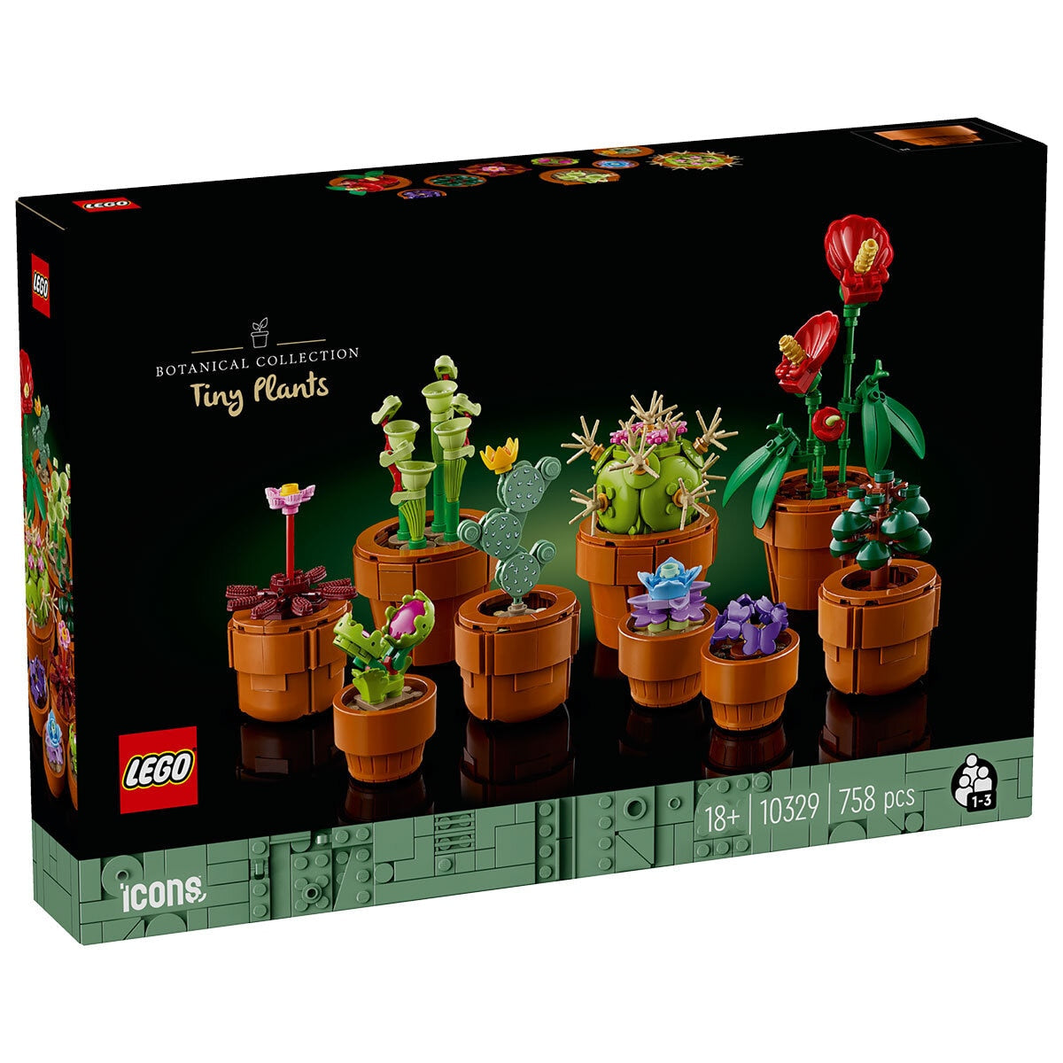LEGO Icons Tiny Plants 10329 - SuperSaverAU - view 8