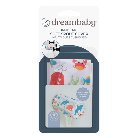 Dreambaby Transparent Child Safety Soft Bath Spout Cover